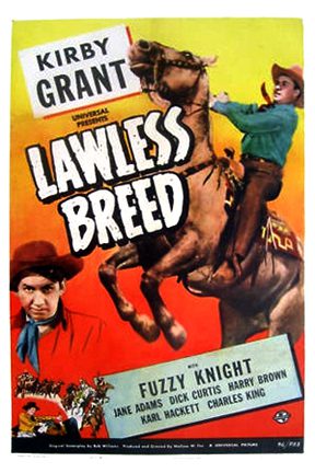 Lawless Breed (1946) starring Kirby Grant on DVD on DVD